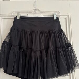 Popflex Pirouette skort in black size M